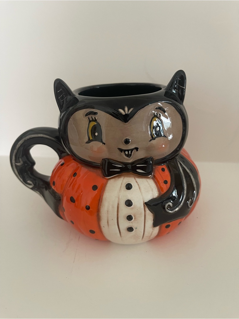 Johanna Parker 2026 Halloween Mug Set Vampire Bat & Spooky Kooky Ghost - Picture 2 of 9